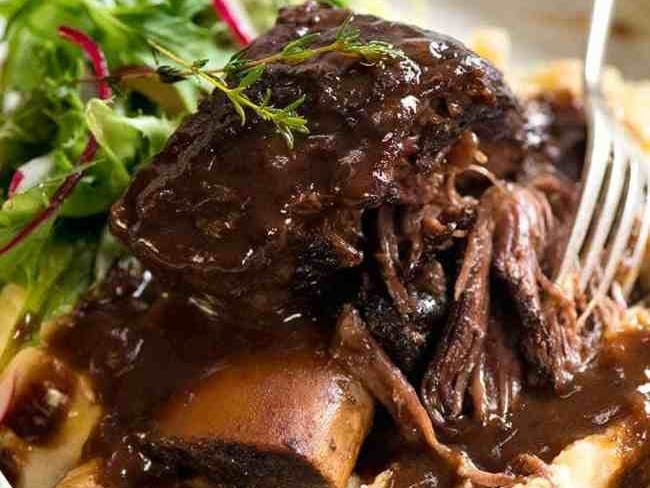 Braised Beef Short Ribs in Red Wine Sauce